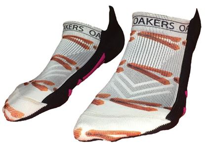 Picture of Orienteering Themed Ankle Socks