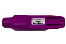 Picture of "Clear Backup Memory" Instruction Finger Stick