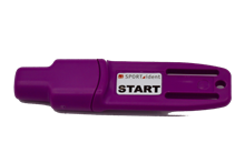 Picture of "Start" Instruction Finger Stick