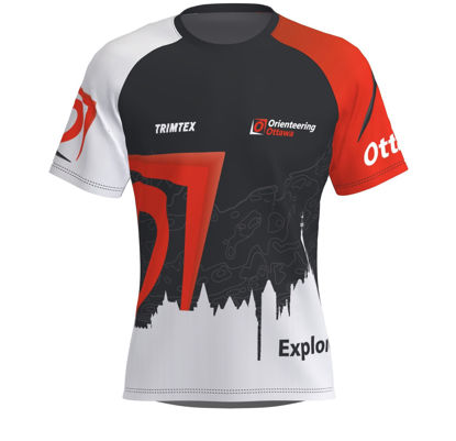 Picture of Orienteering Ottawa Technical T-Shirt - Dark