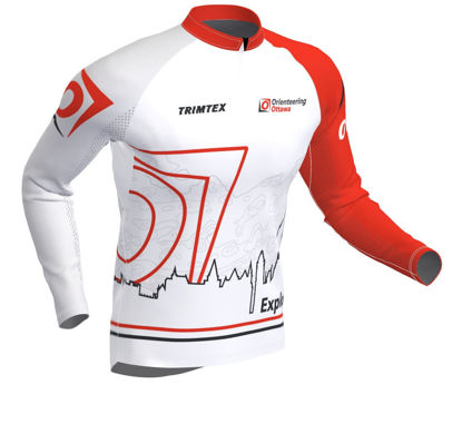 Picture of Orienteering Ottawa Longsleeve Race Shirt - Light